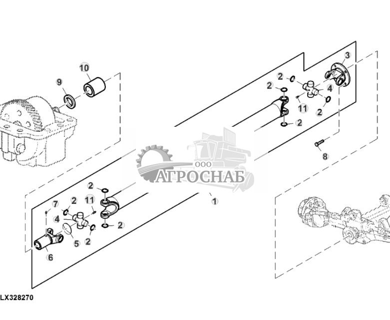 ВАЛ С УНИВЕРСАЛЬНЫМ ШАРНИРОМ (МОСТ MFWD БЕЗ TLS) - ST209160 178.jpg